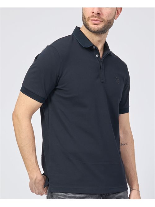 Polo Armani Exchange slim fit in piqué elasticizzato ARMANI EXCHANGE | 8NZF91-ZJ81Z1510